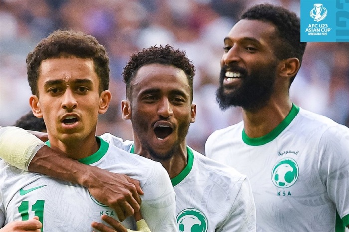 U23 Saudi Arabia la nha vo dich U23 chau A 2022. Anh: AFC