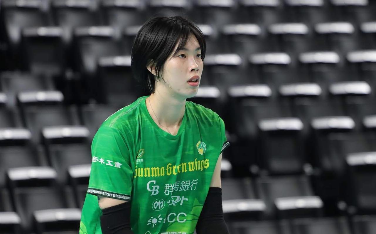 Thanh Thuy's team lost to Hitachi. Photo: Gunma Green