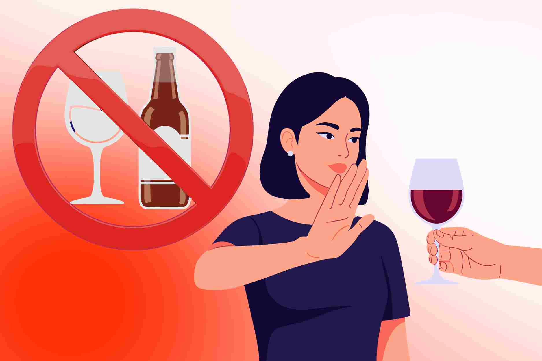 Changes in blood sugar when diabetics abstain from alcohol