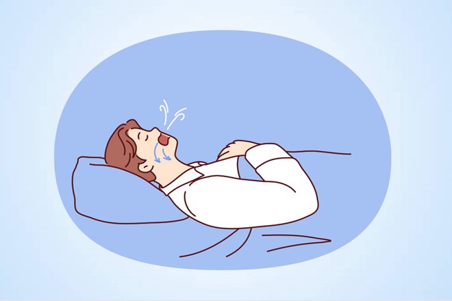 Doctors warn that prolonged oral breathing can affect respiration, jaw and facial development, especially in children. Graphics: Thien Nhan