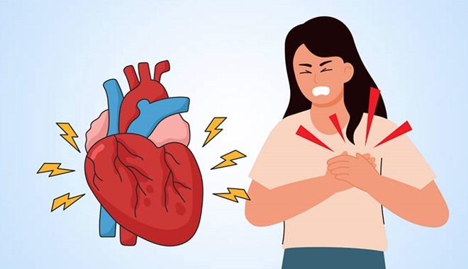 Cardiologist warns of a series of subtle signs of heart attack in women, if subjectively ignored, it can have serious consequences for health. Graphics: Thien Nhan