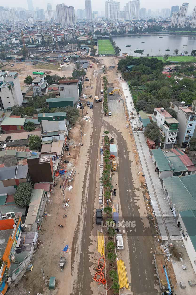 Nhung ngay dau nam 2026, doan tuyen dai khoang 1,3km cua duong Vanh dai 2,5 qua khu vuc Dam Hong – Quoc lo 1A da thay doi voi nhieu chuyen bien tich cuc.