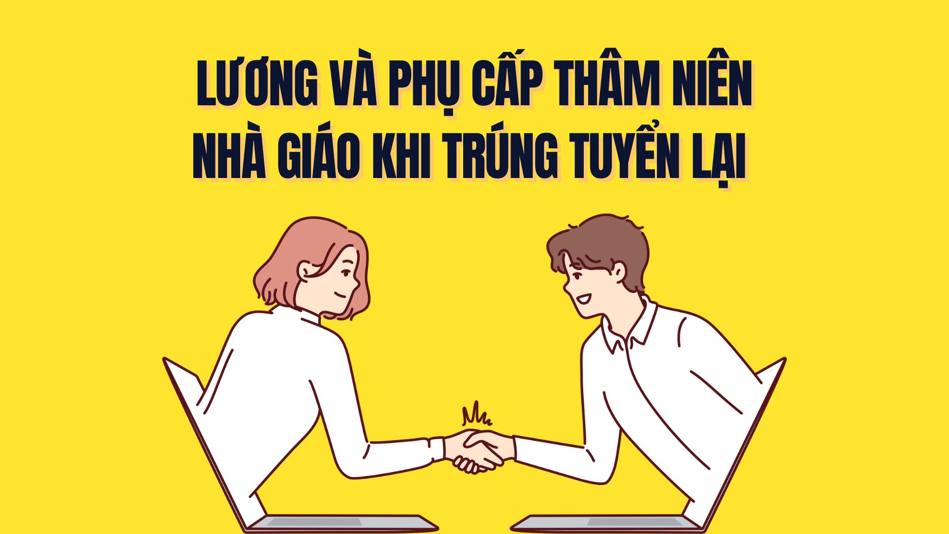 Teacher's salary and seniority allowance upon re-admission. Graphics: Tra My