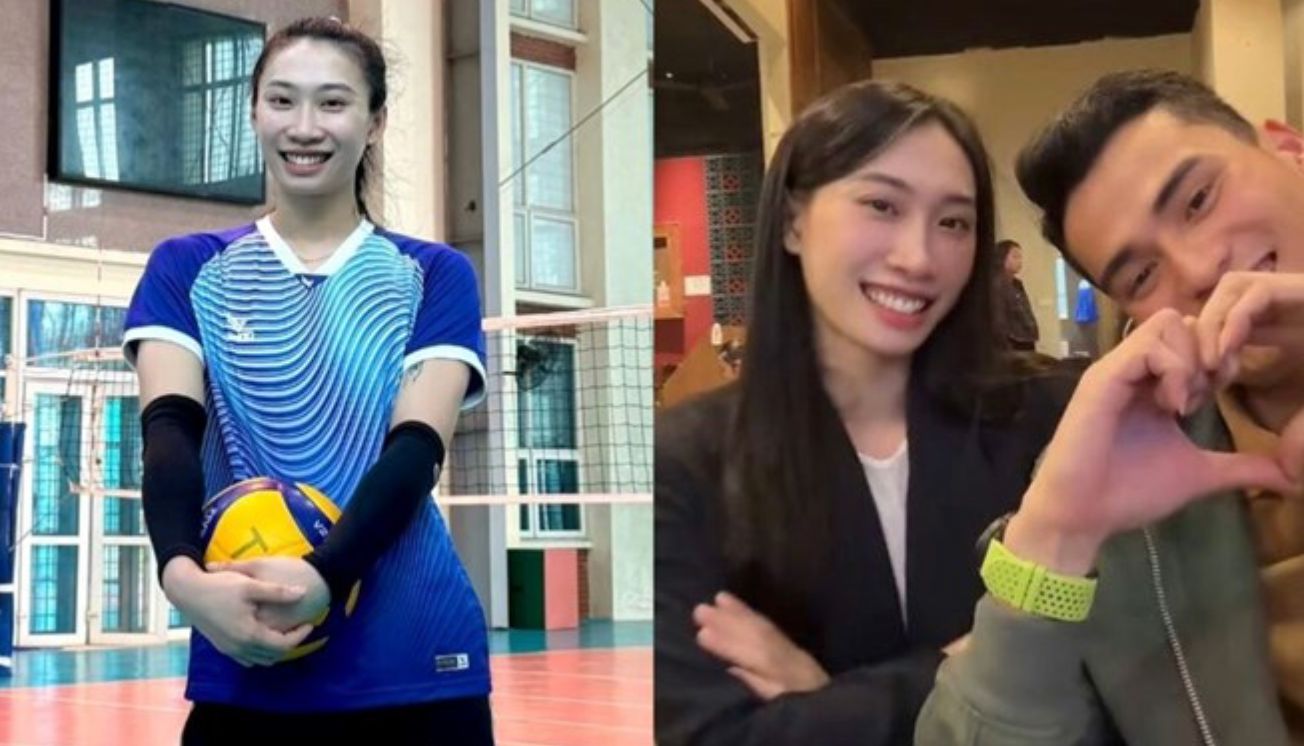 Chu cong bong chuyen Nguyet Anh duoc don doan chuan bi ket hon. Anh cat tu video