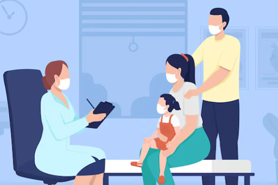 子供のための定期健康診断の重要な利点。グラフィック:ティエン・ニャン