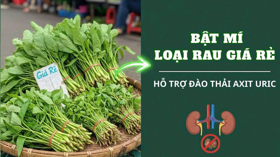 Revealing cheap vegetables that support uric acid elimination