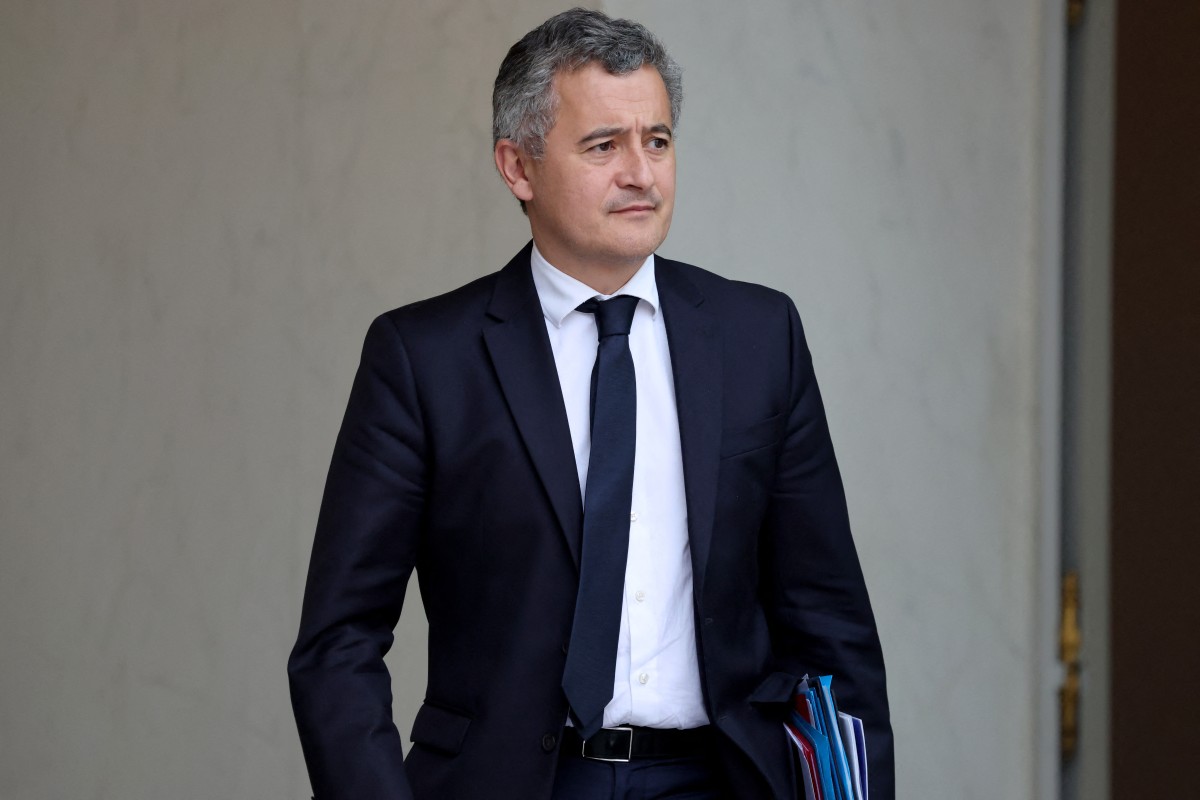 French Minister of Justice Gerald Darmanin. Photo: AFP