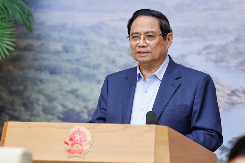 Prime Minister Pham Minh Chinh requests inspection, examination, and audit of projects from the beginning. Photo: Nhat Bac