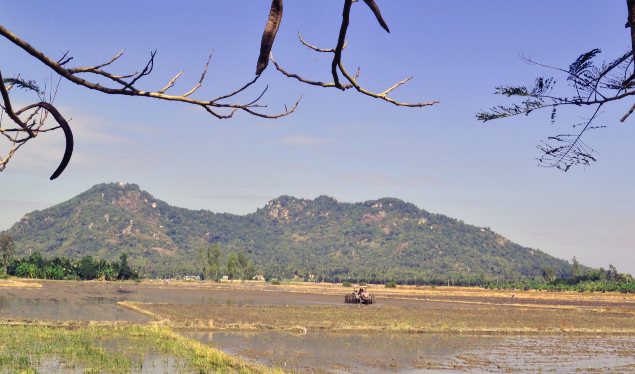 Một góc núi Ba Thê. Ảnh: Lâm Điền