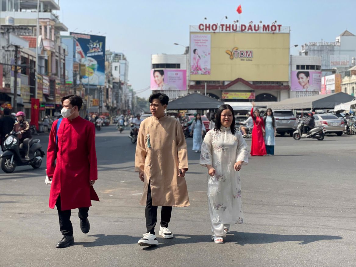 Không gian cổ xưa, mang tính hoài niệm đang thu hút du khách ở phía Bắc TPHCM. Ảnh: Đình Trọng