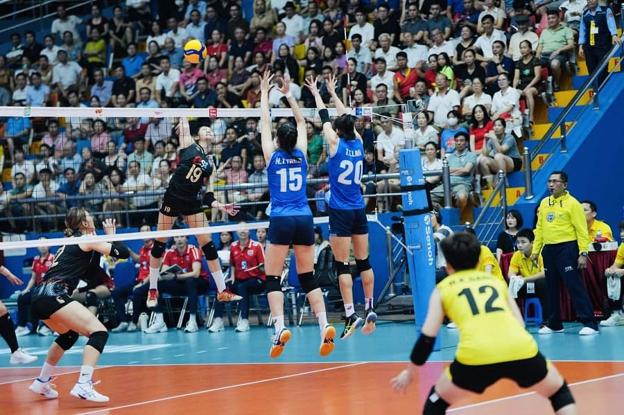 International sports tournaments held in Vietnam are always warmly welcomed by audiences. Photo: VFV