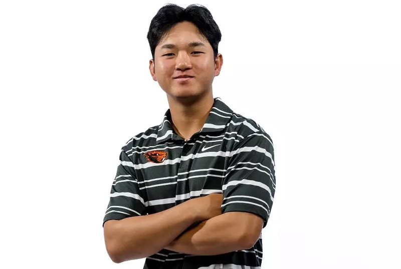 Nguyen Anh Minh has been announced in the list of Oregon State University golf teams. Photo: Oregon State University