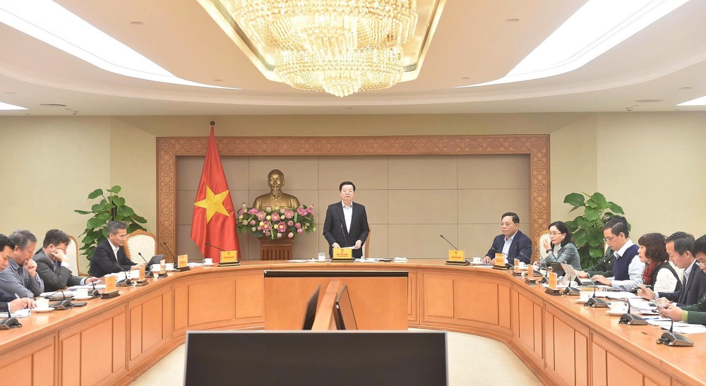 Quang cảnh cuộc họp. Ảnh: VGP