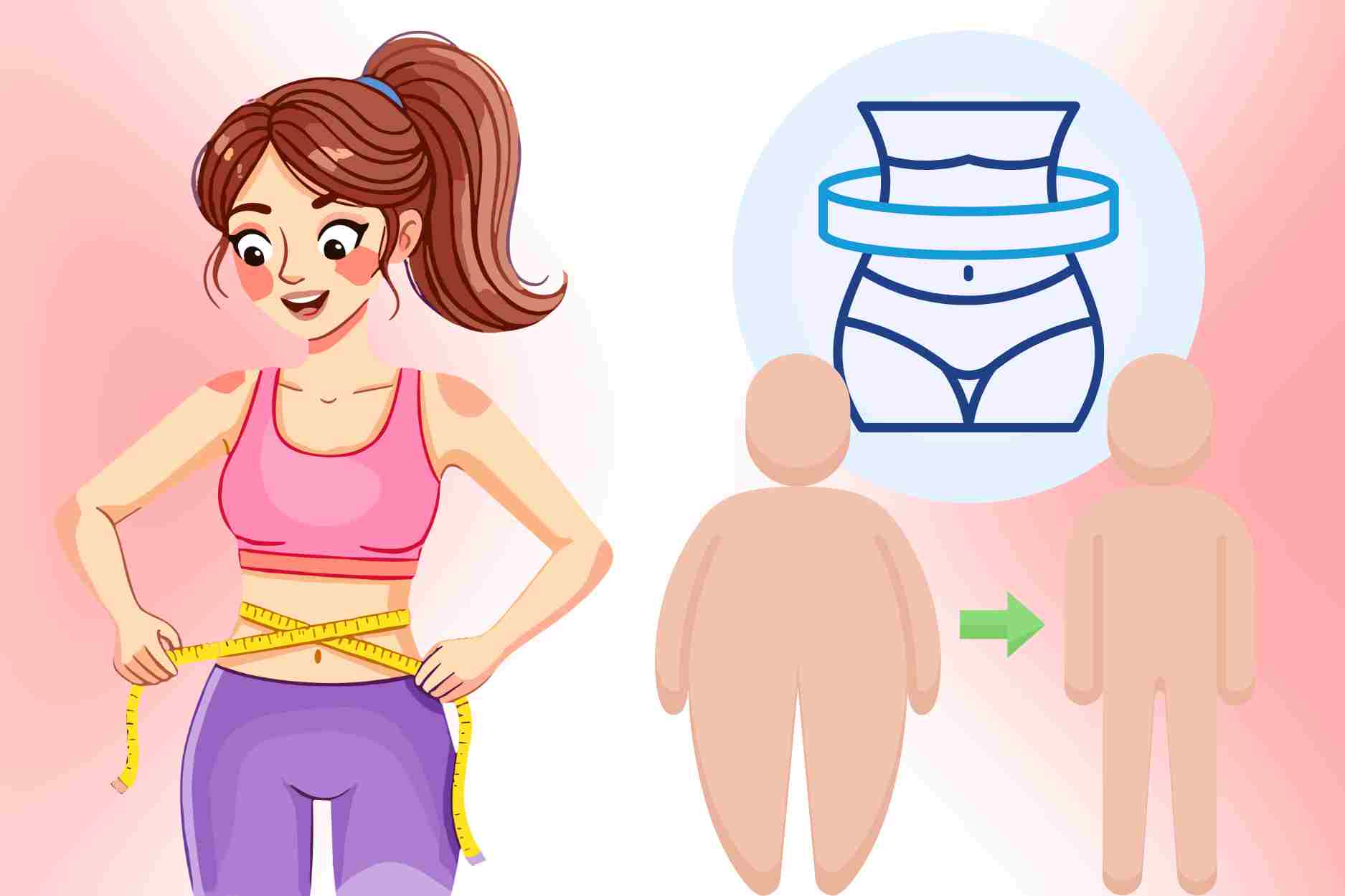7 steps to help improve a slim waist in 28 days