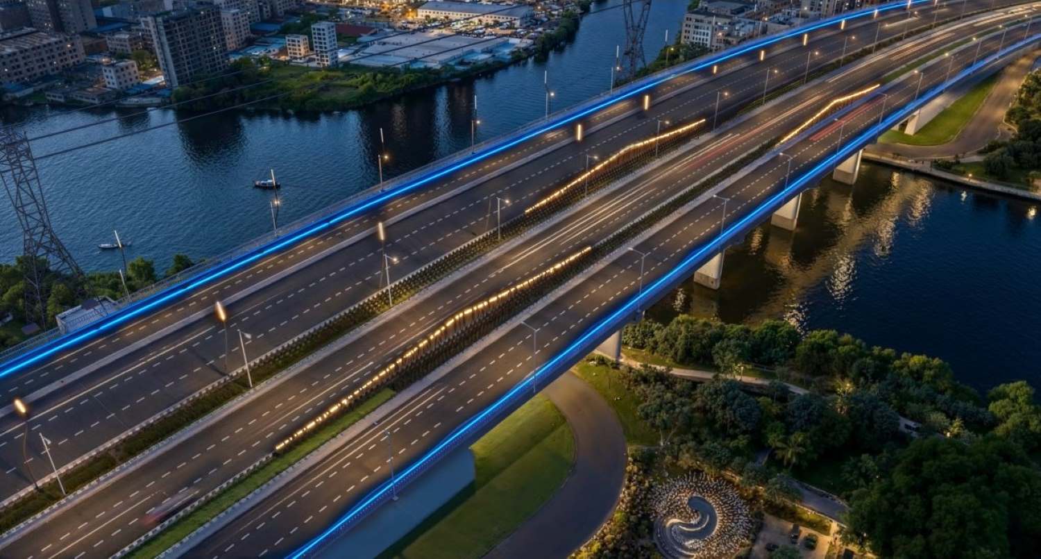 Phối cảnh cầu Bình Điền. Ảnh: Sở Xây dựng TPHCM