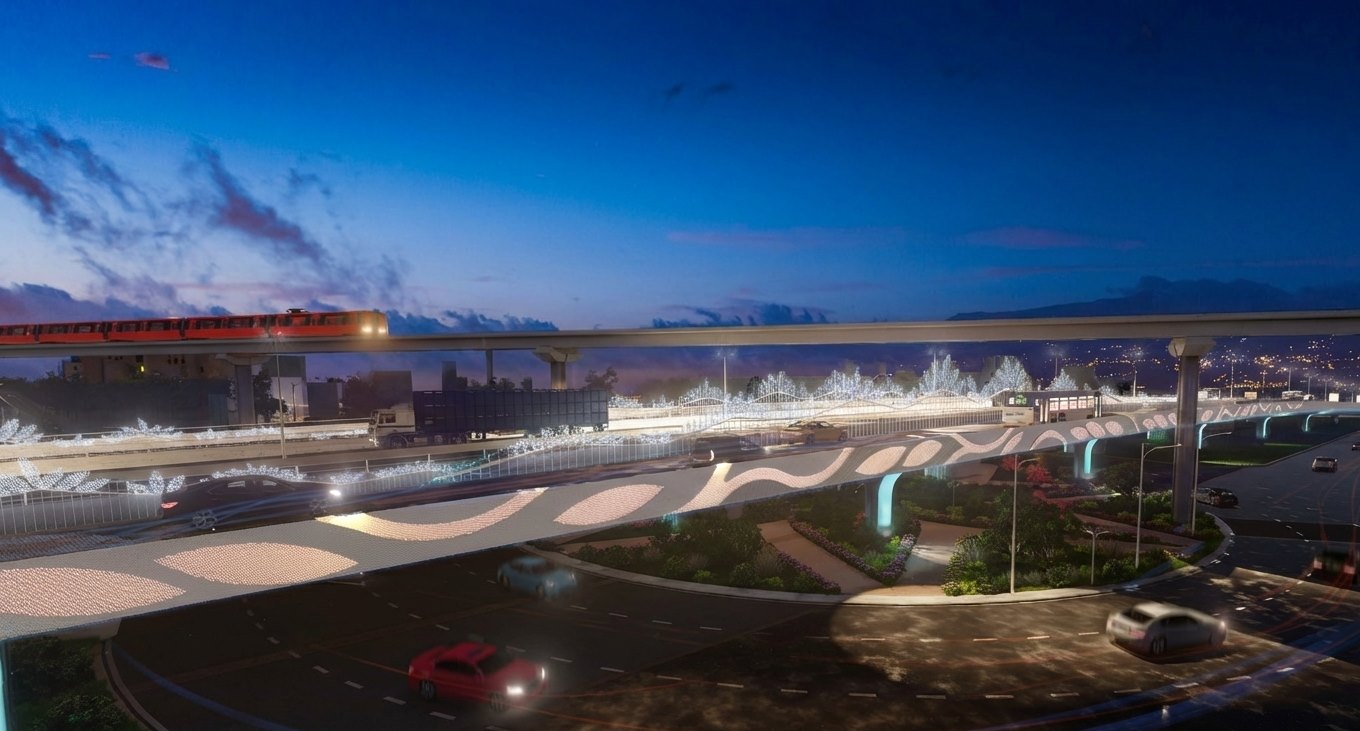 Phối cảnh nút giao Bình Thuận. Ảnh: Sở Xây dựng TPHCM