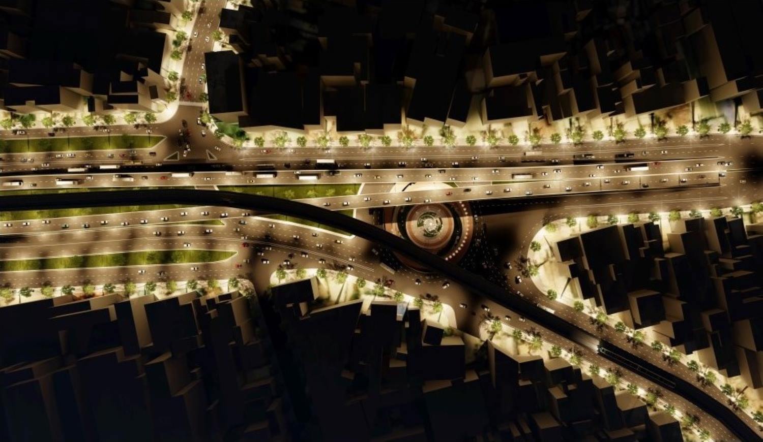 Phối cảnh nút giao An Lạc. Ảnh: Sở Xây dựng TPHCM