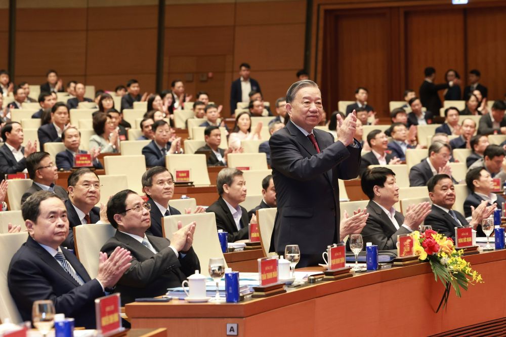 Tổng Bí thư Tô Lâm tại Hội nghị. Ảnh: Hải Nguyễn