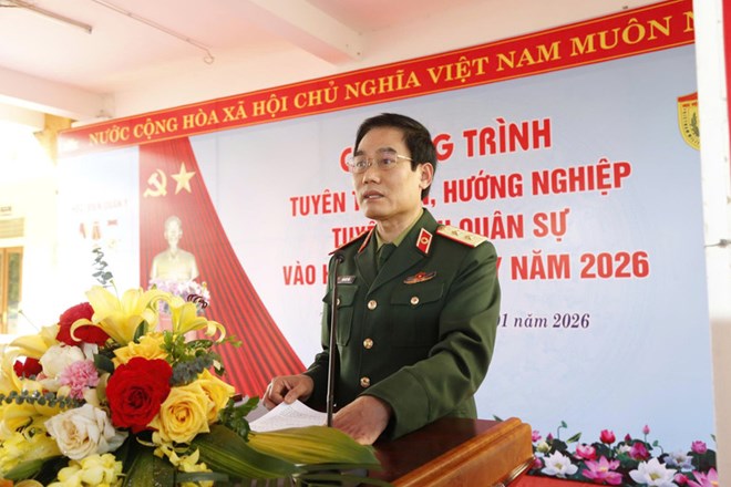 Học viện Quân y tư vấn, hướng nghiệp tuyển sinh năm 2026