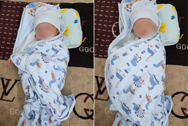 Bé trai 10 ngày tuổi bị cha mẹ bỏ rơi ở Lào Cai