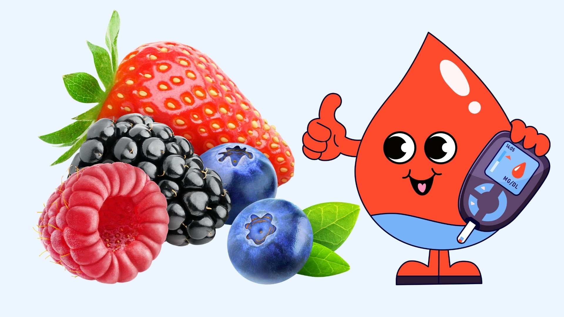 Blood sugar is easy to control if you eat fruits properly. Graphics: Linh Dan