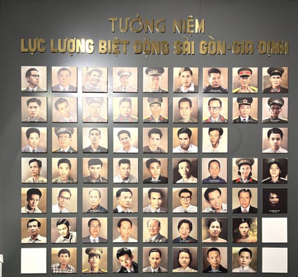 Officers and soldiers of the Saigon - Gia Dinh Special Forces. Photo: VGP