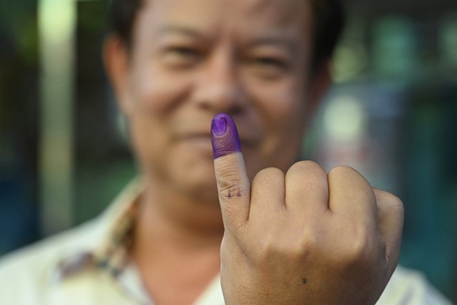 Myanmar voters go to the polls on December 28. Photo: AFP