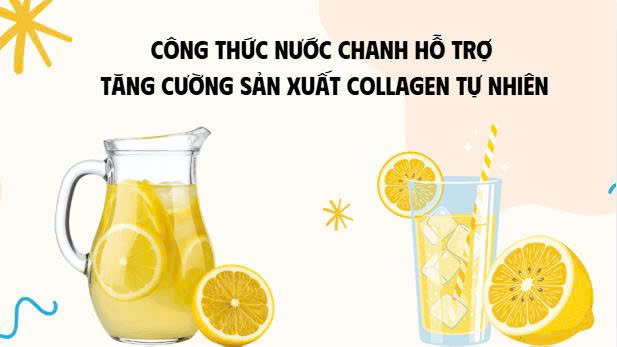 Lemon juice formula to support increased natural collagen production