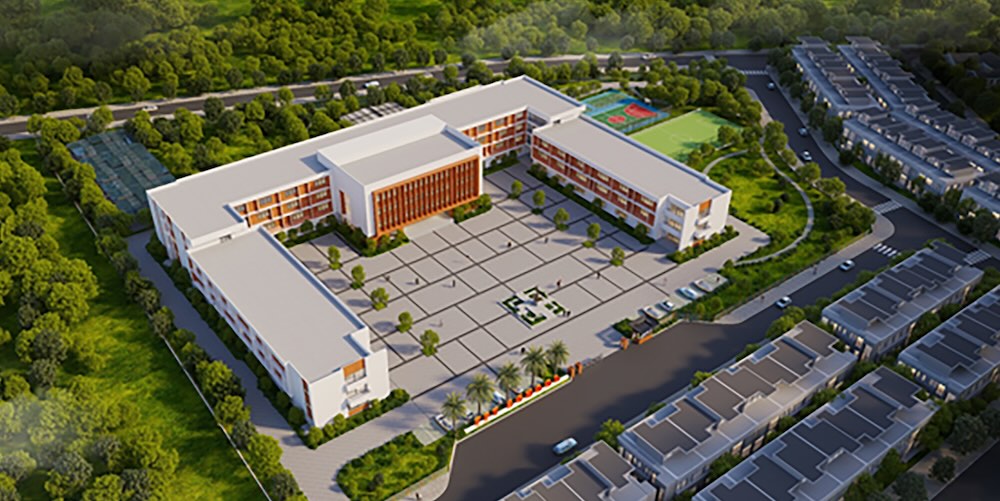 FPT Vinh High School Model (Nghe An province). Photo: Ngoc Anh