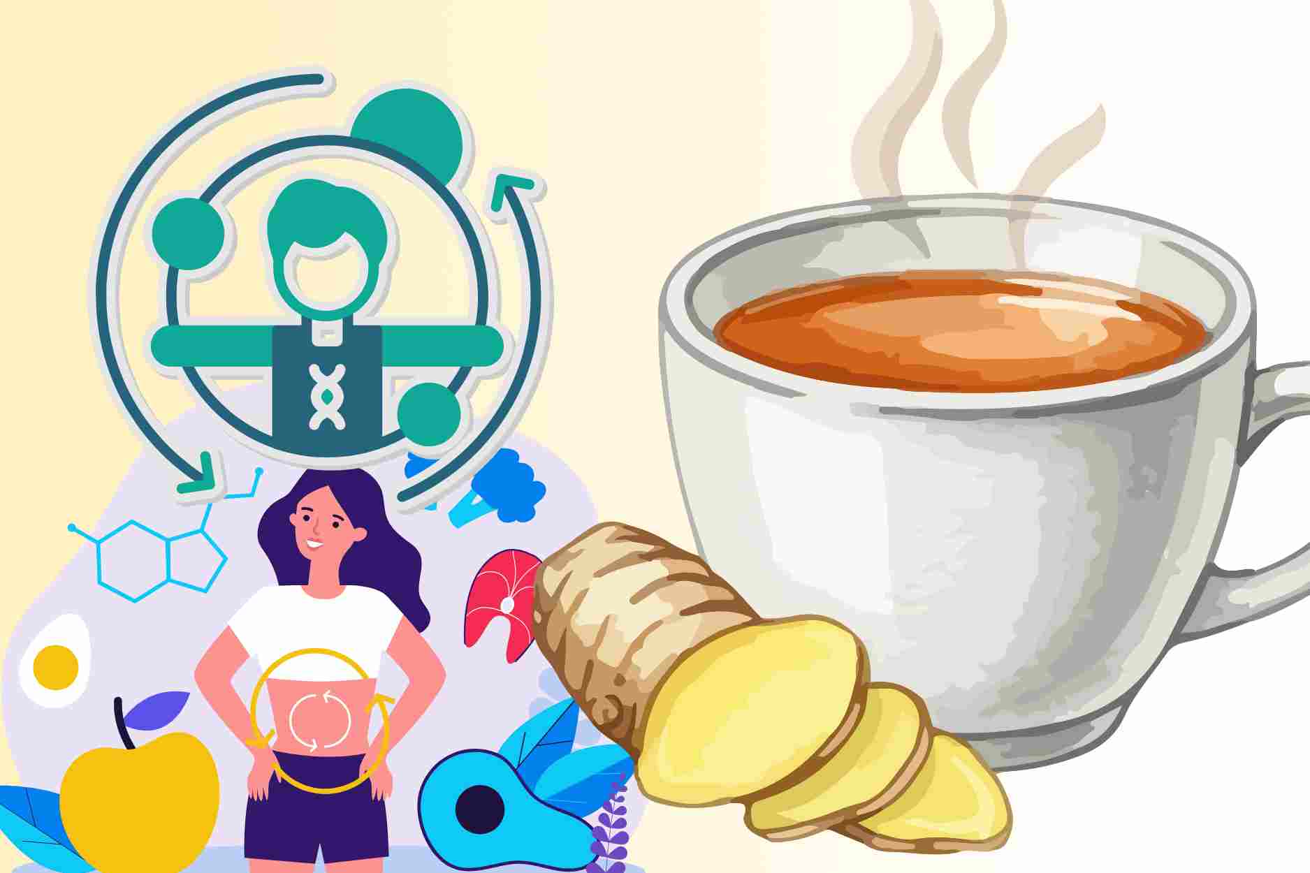 When to drink ginger tea to help support metabolism more effectively