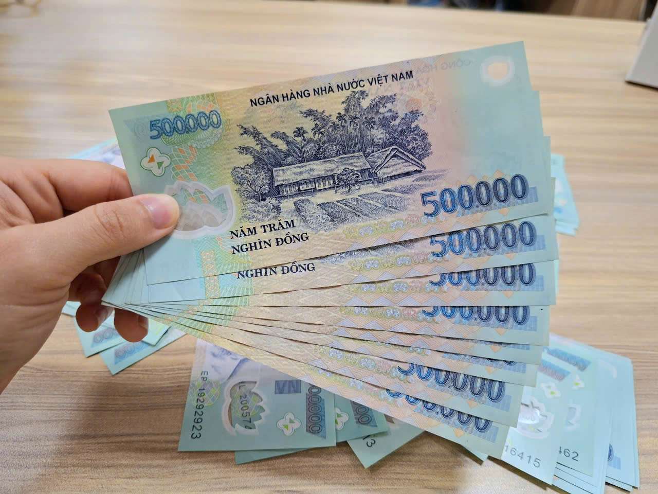 The highest 13-month savings interest rate on the market is currently up to 9%/year. Photo: Thach Lam