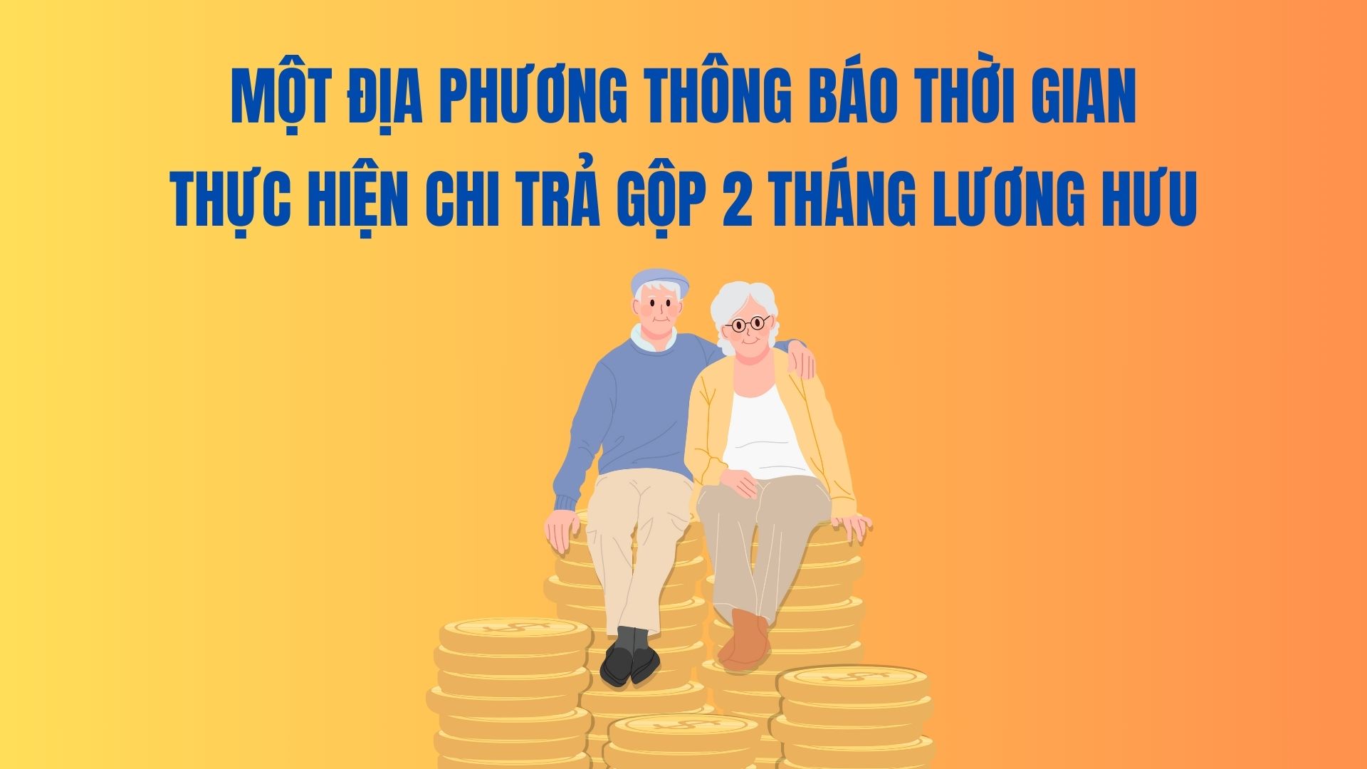 A locality announces the time to implement the combined payment of 2 months of pension