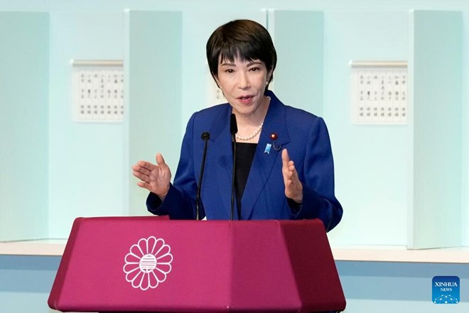 Japanese Prime Minister Sanae Takaichi. Photo: Xinhua