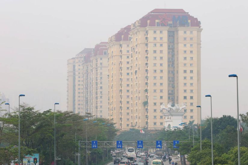 Hanoi sets a target to reduce fine dust by 20% by 2030. Photo: Duong Anh