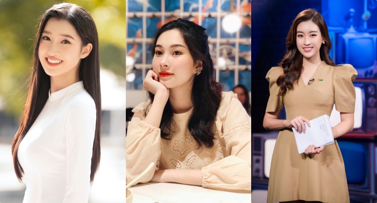 Phuong Nhi, Dang Thu Thao and Do My Linh. Photo: Sen Vang.