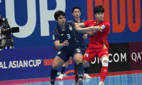 フットサルベトナム代表、フットサルアジア選手権2026グループリーグ最終戦に向けて。写真:ファン・ホン