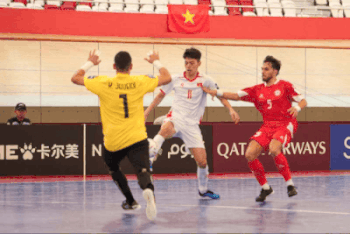 Vietnam futsal team aims for the final match of the group stage of the 2026 AFC Futsal Championship. Photo: Phan Hong