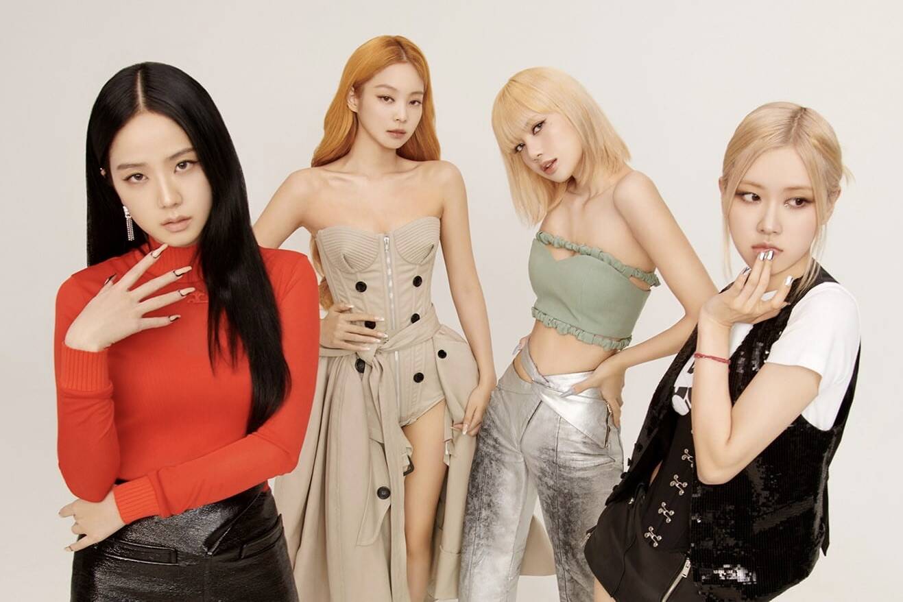 Kpop group Blackpink. Photo: Lotte