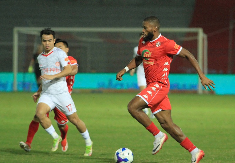 The Cong Viettel and Hai Phong swap positions in the V.League standings. Photo: Mai Huong