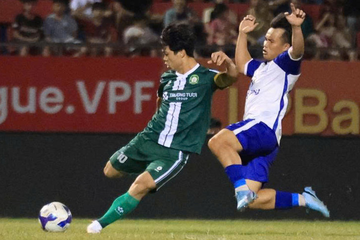 Cong Phuong returns to play for Truong Tuoi Dong Nai. Photo: Binh Le