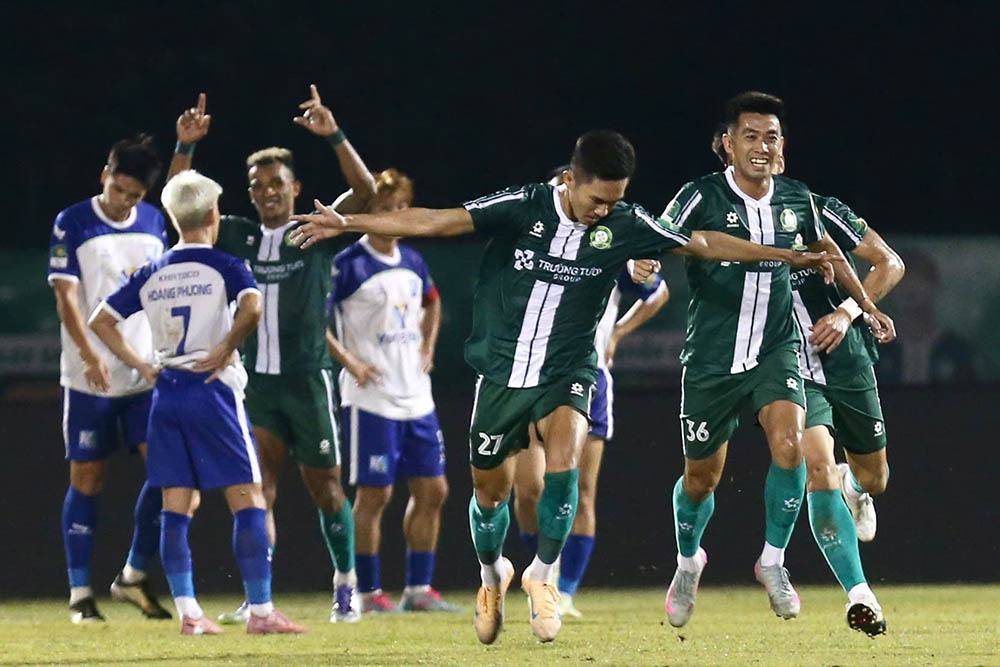 Trường Tươi Đồng Nai tận dụng tốt cơ hội trước Khánh Hòa. Ảnh: Bình Lê