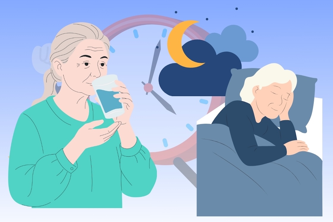 睡眠を改善し、寿命を延ばすのに役立つ水分補給のタイミング