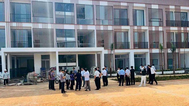 Social housing projects are gradually being completed in Dak Lak, contributing to creating motivation for socio-economic development of the locality. Photo: Bao Trung