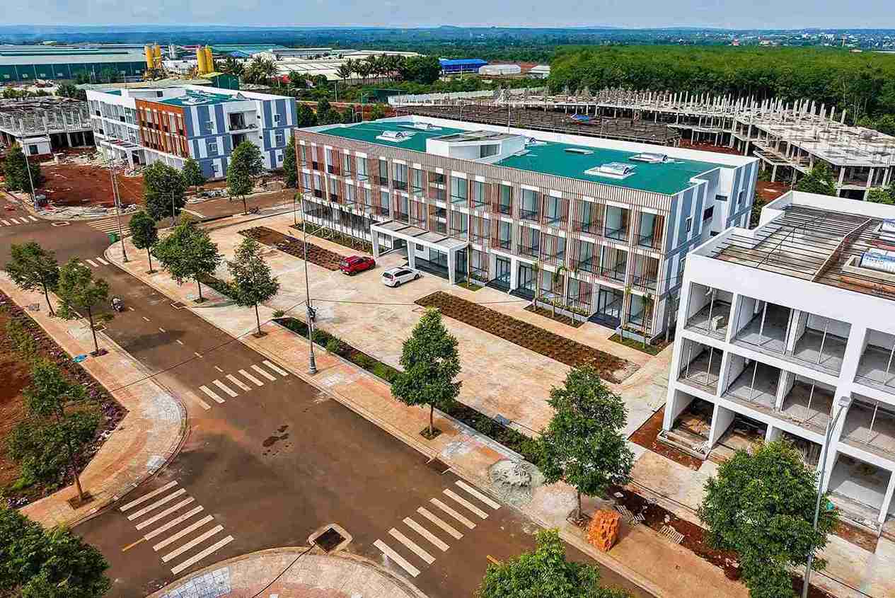 Cac du an nha o xa hoi dang gop phan hien thuc hoa giac mo an cu lac nghiep cua nguoi lao dong. Anh: Bao Trung