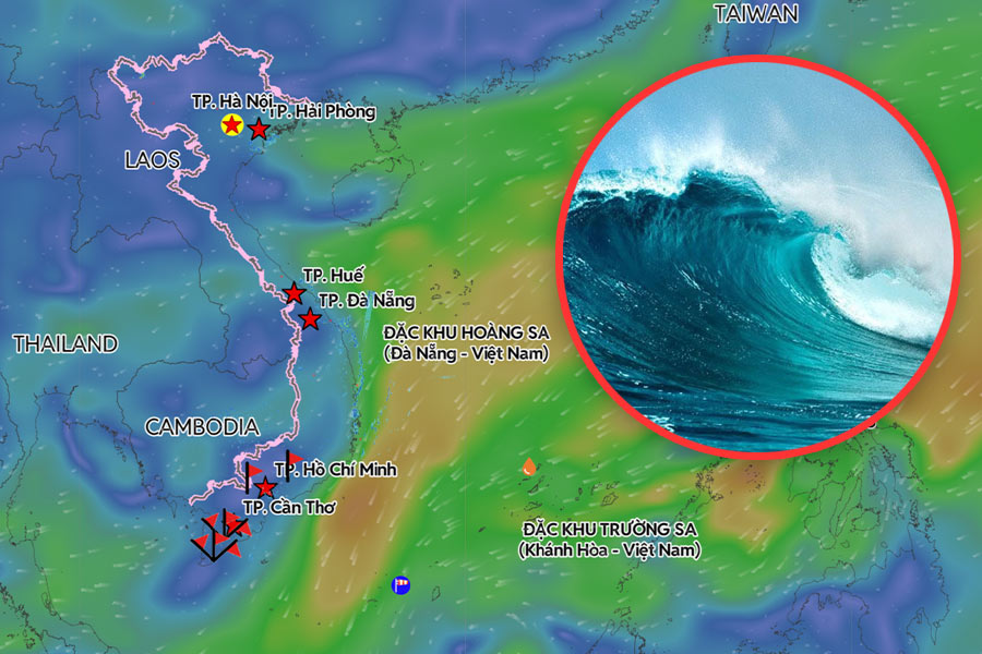 Weather forecast for bad weather due to strong cold air about to intensify