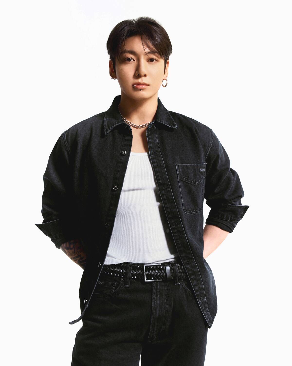 Jungkook dang co giam can, ren luyen the hinh de tai xuat voi BTS. Anh: Lotte