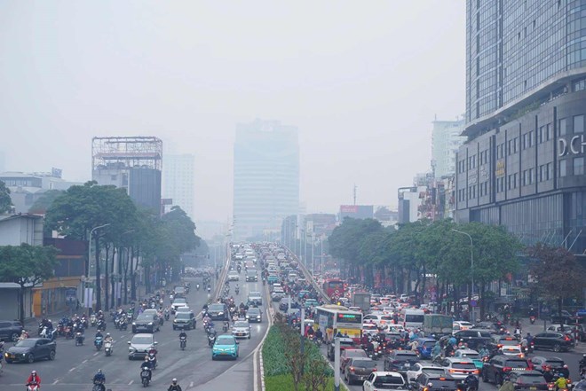 Air pollution is silently eroding lung health. Photo: Trang Anh