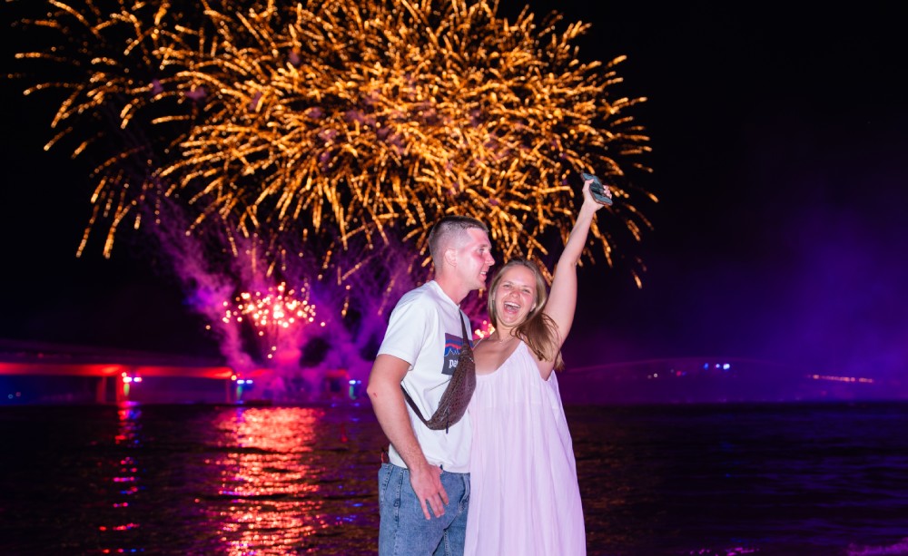 Khach nuoc ngoai chon Phu Quoc lam noi don mung nam moi 2026. Anh: Binh Minh