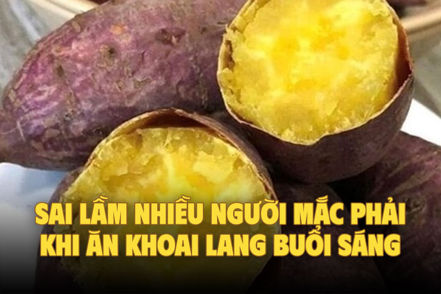 Mistakes many people make when eating sweet potatoes in the morning