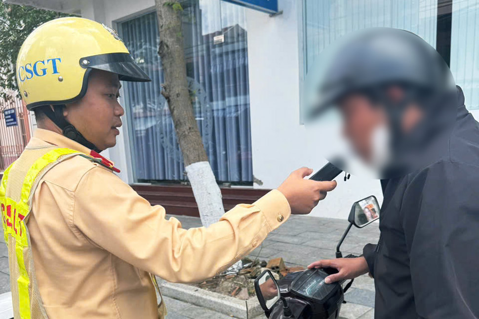 Luc luong CSGT tap trung xu ly